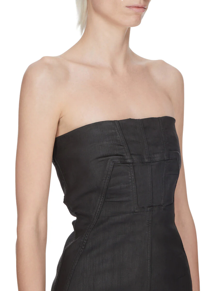 DS01F4514_SDBK_09 | SLICED BUSTIER DRESS - Image 4
