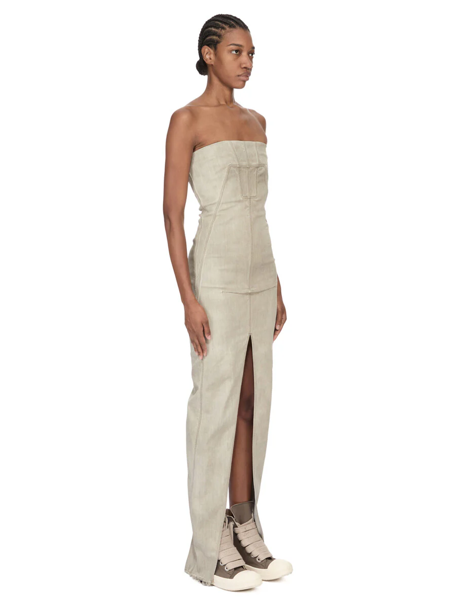 DS01F4514_SDSN_138 | SLICED BUSTIER DRESS - Image 2