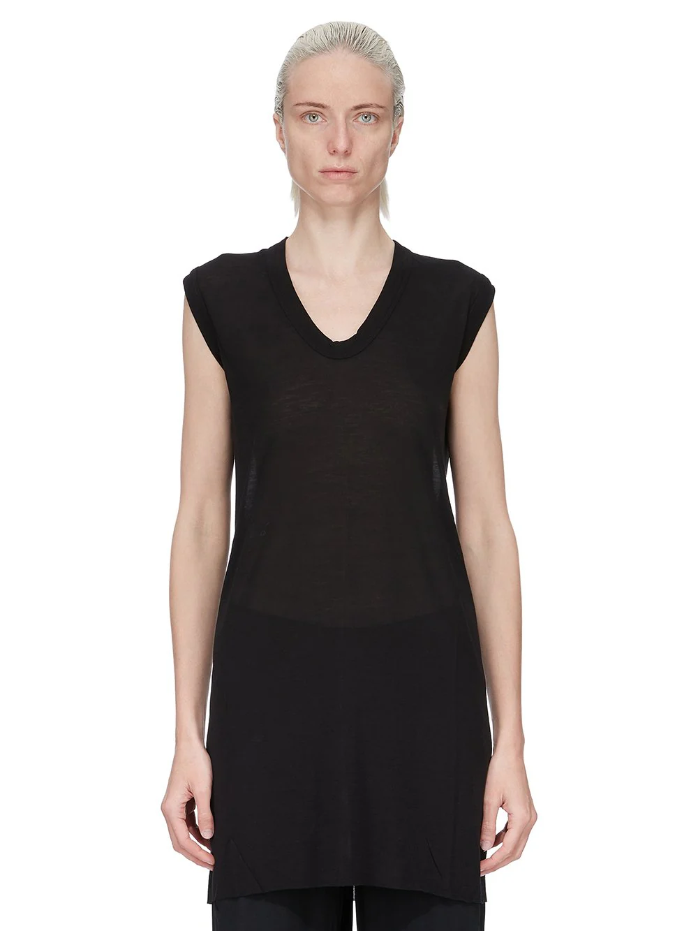 RF00W2102_JS_09 | V NECK SLEEVELESS T