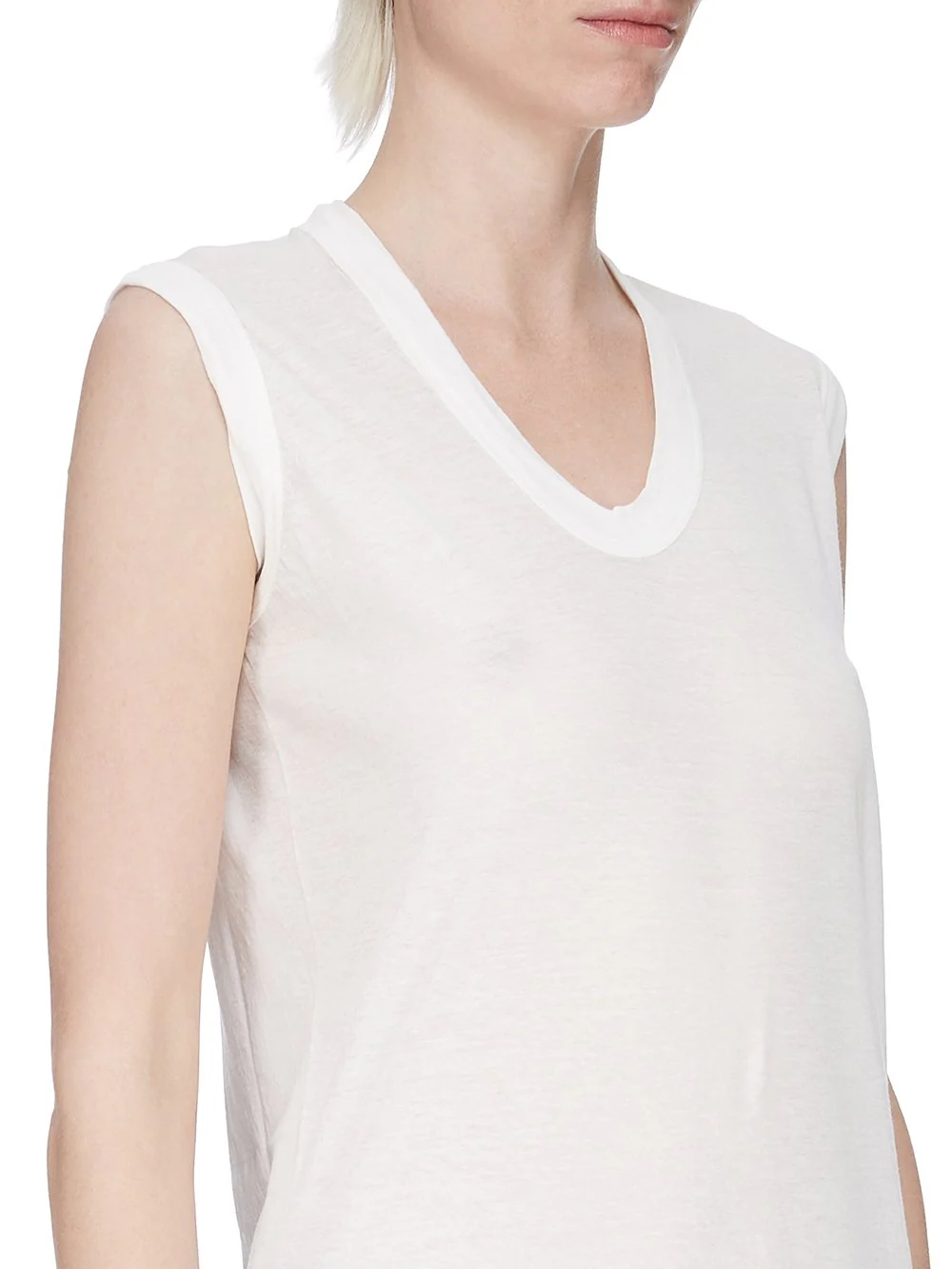 RF00W2102_UC_11 | V NECK SLEEVELESS T - Image 4